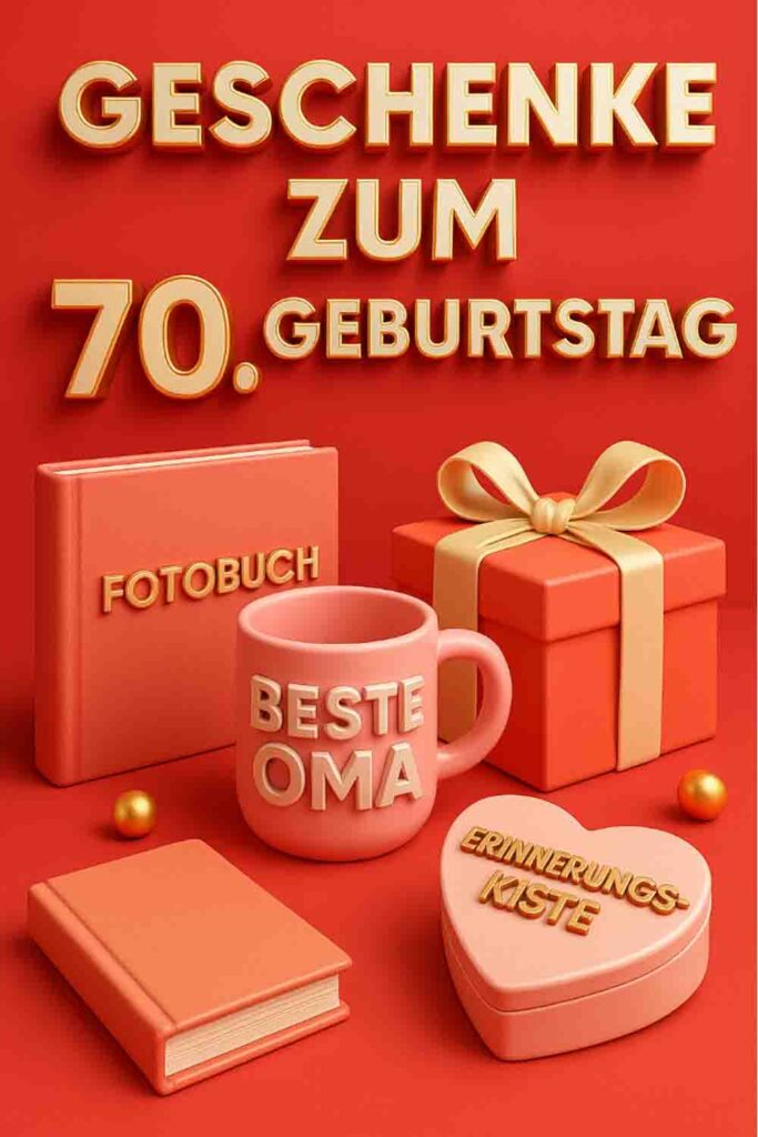 Top 13 Bestseller Geschenkideen zum 70. Geburtstag
