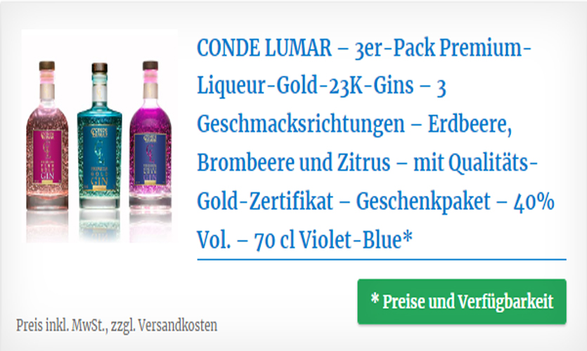 3er-Pack Premium-Liqueur-Gold-23K-Gins