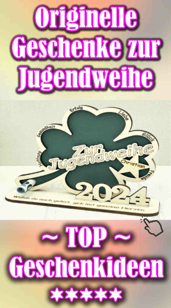 Originelle Geschenke zur Jugendweihe für Mädchen und Jungs