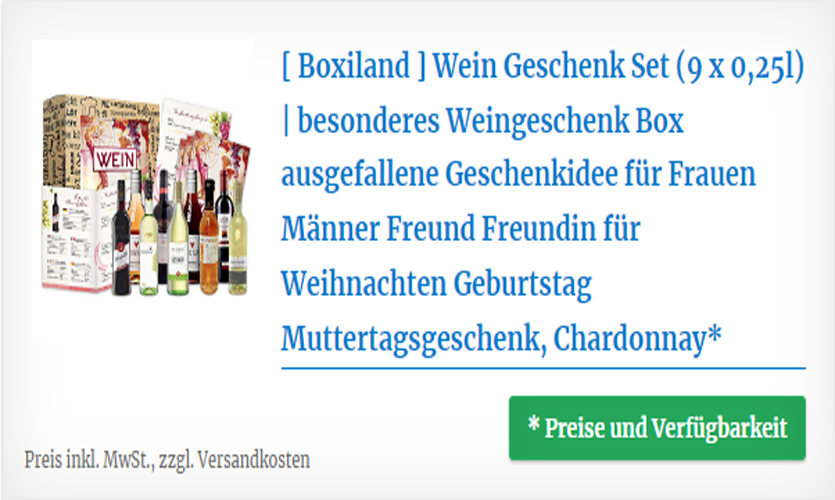 Wein Geschenke Set