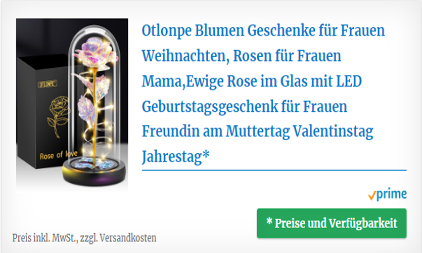 Ewige Rosen für Frauen Mama