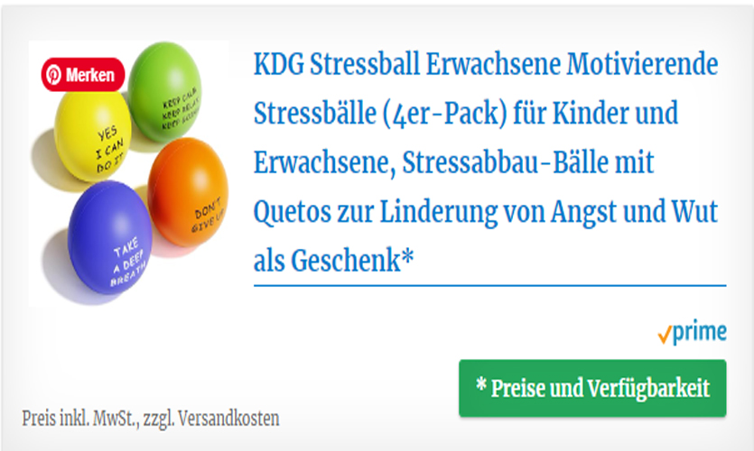 Anti Stressball für Erwachsene