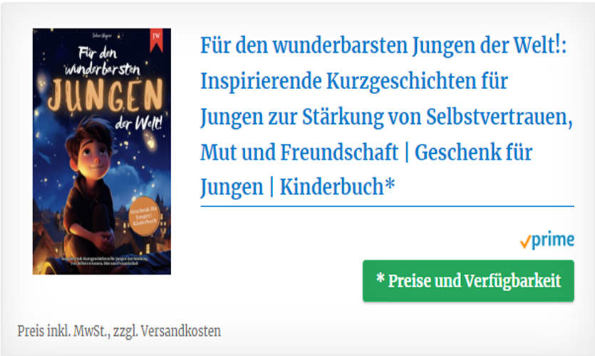 Buch - Für den wunderbarsten Jungen der Welt - Inspirierende Kurzgeschichten