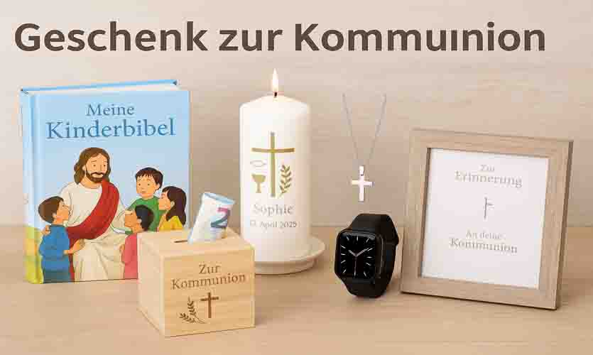 Geschenk zur Kommunion