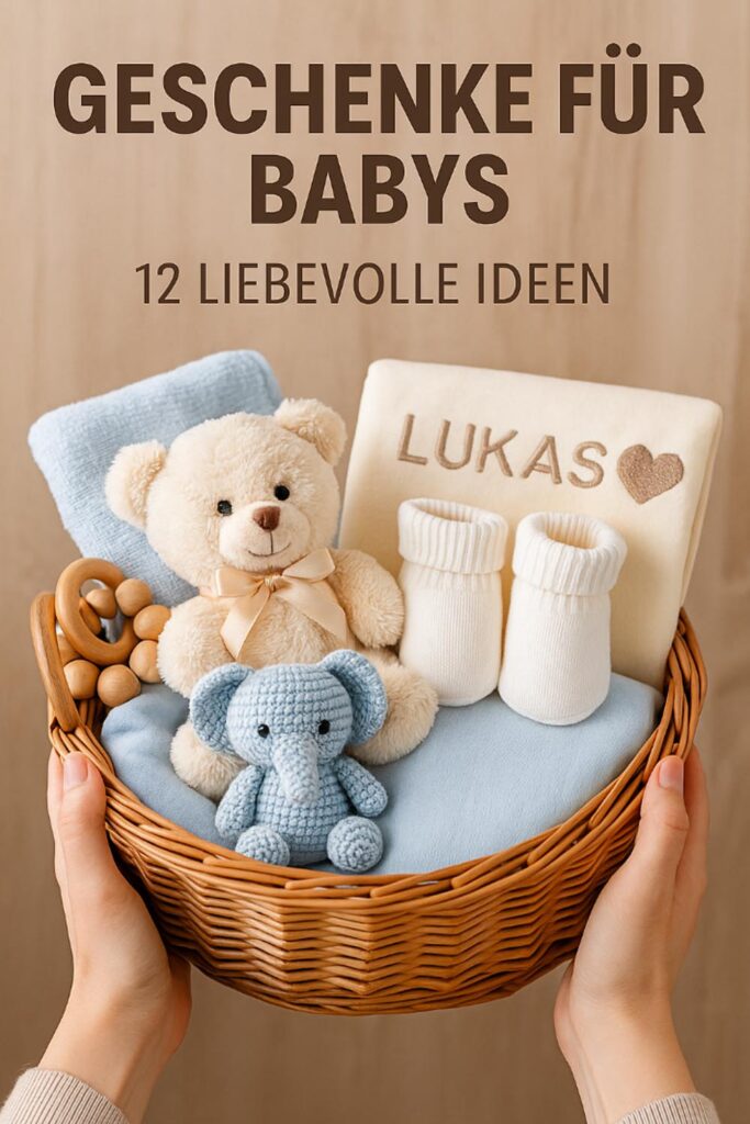 Geschenke für Babys – 12 liebevolle Ideen zur Geburt & mehr