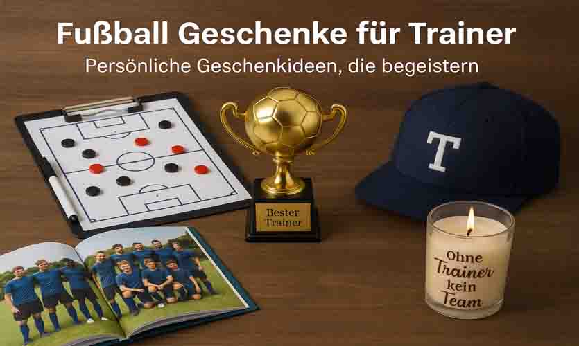 Geschenke für Fußballtrainer