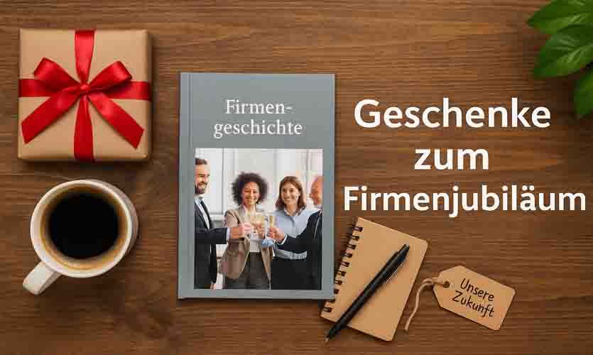 Geschenke zum Firmenjubiläum
