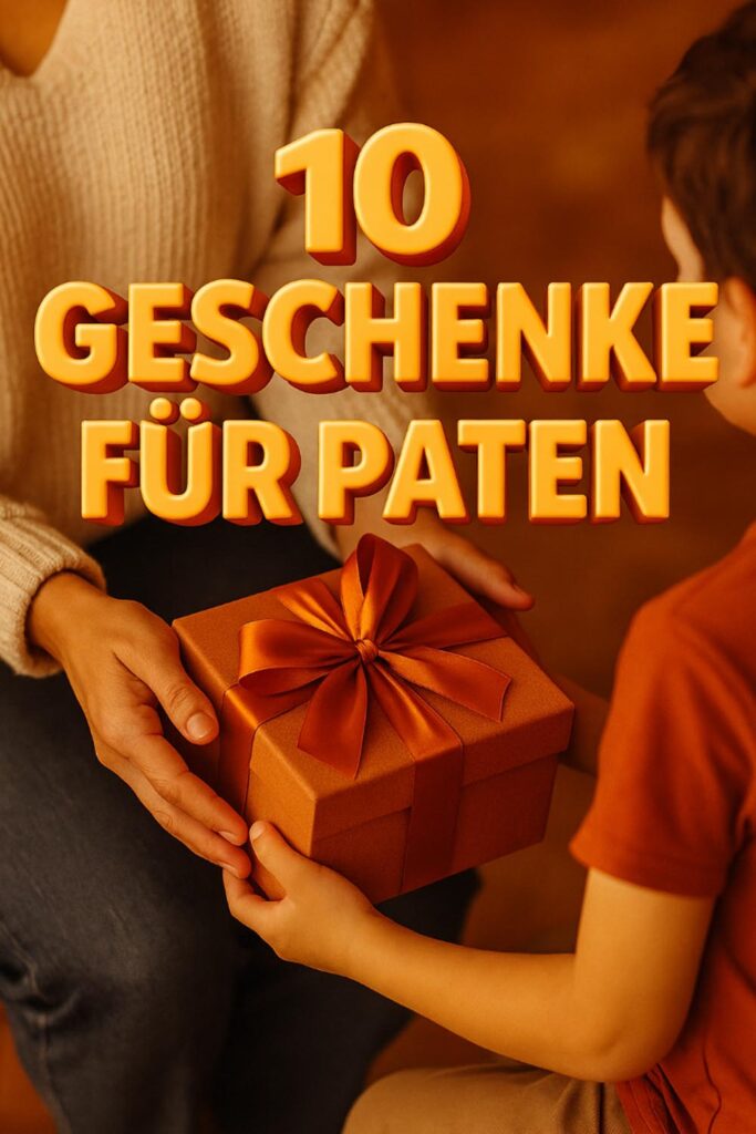 10 Geschenkideen für Paten