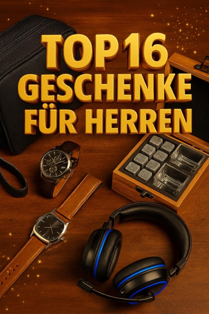 16 Top Geschenke für Herren