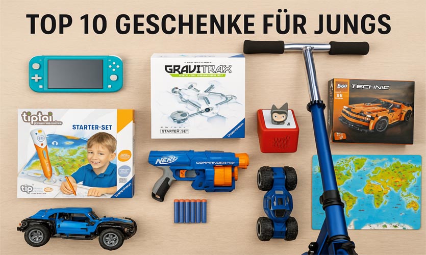 Geschenke für Jungs
