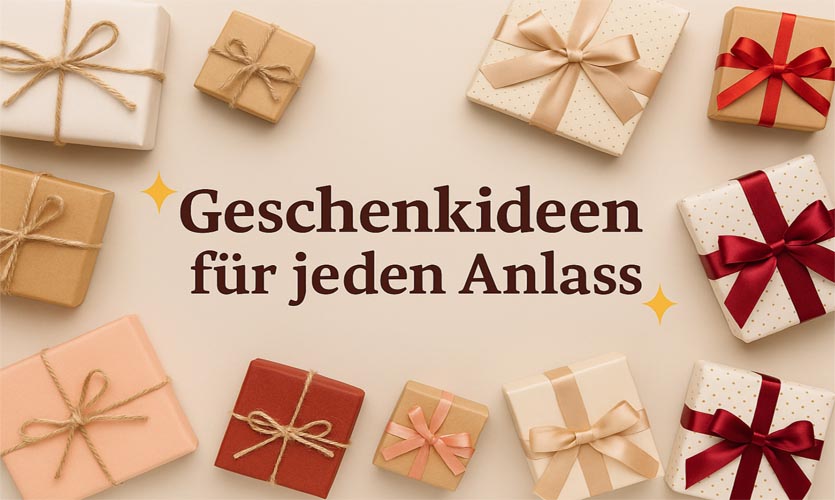 Geschenkideen für jeden Anlass