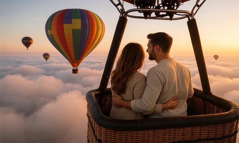 Erlebnis Geschenke Ballonfahrt